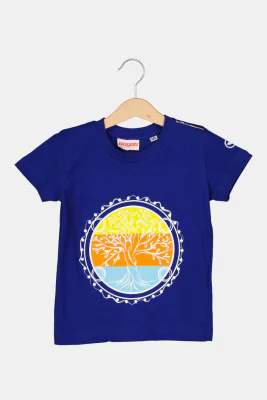 TRICOU  ROATA FAMILIE COPII   ROYAL BLUE-8