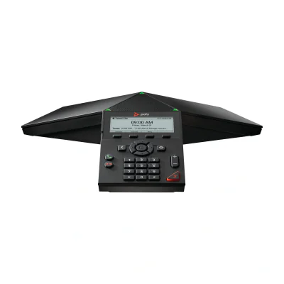 HP Poly Trio 8300 IP Conference Phone and PoE-enabled, IP conference phone, Black, 8.89 cm (3.5"), G.711alaw, G.711ulaw, G.719, G.722, G.722.1, G.722.1C, G.729ab, OPUS, iLBC, Gigabit Ethernet, 10,100,1000 Mbit/s