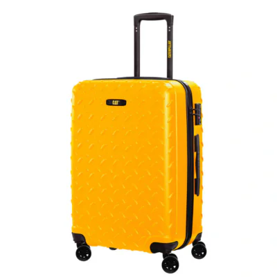 Troller cabina avion, CATERPILLAR Industrial Plate, 37.5 x 23.5 x 54 cm (Lxlxh), 35L, ABS - galben "CAT-84759-42"