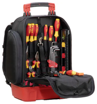 Trusă de scule pentru electricieni cu rucsac Wiha WH-BACKPACK/E/45528, 6 șurubelnițe