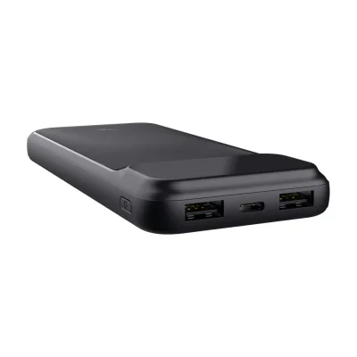 Trust 25882, 10000 mAh, Lithium-Ion (Li-Ion), Power Delivery 3.0, Programmable Power Supply (PPS), Quick Charge 3.0, 3.7 V, 20 W, Black