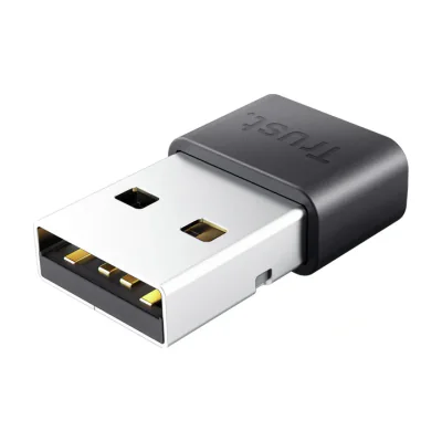 Trust 26027, USB Type-A, Bluetooth, Male, Black, 10 m, 14 mm