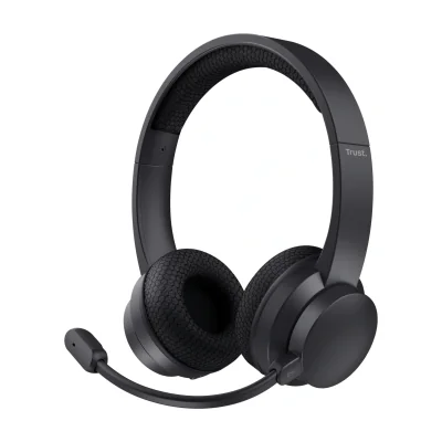 Trust Ayda, Wired & Wireless, Calls/Music, 20 - 20000 Hz, 121 g, Headset, Black