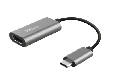 Adaptor Trust Dalyx USB-C to HDMI, silver