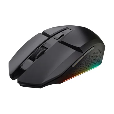 Trust GXT 110 Felox, Ambidextrous, Optical, RF Wireless, 4800 DPI, Black