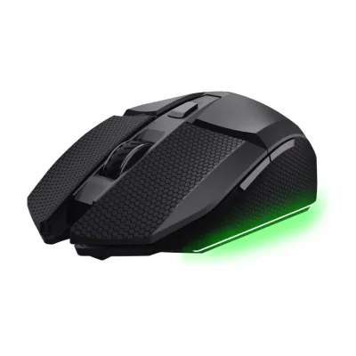 Trust GXT 122 Felox+, Right-hand, Optical, RF Wireless + Bluetooth, 10000 DPI, Black