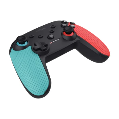 Trust GXT 1246B Muta, Gamepad, Nintendo Switch, Nintendo Switch Lite, D-pad, Select button, Start button, Wireless, Bluetooth, Black, Blue, Red
