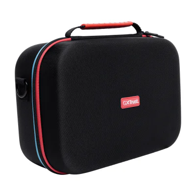 Trust GXT 1247, Hardshell case, Nintendo, Black, Blue, Red, Nintendo Switch, Nintendo Switch OLED, Zipper, 310 mm
