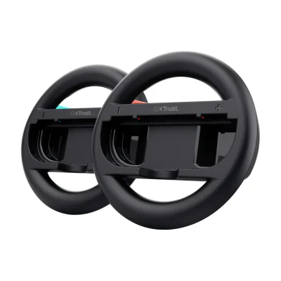 Trust GXT 1257, Nintendo Switch 2, Racing wheel, Black, 2 pc(s), 145 mm, 145 mm