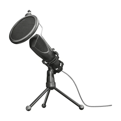 Trust GXT 232 Mantis, PC microphone, -38 dB, 50 - 16000 Hz, 32 Ω, Omnidirectional, Wired