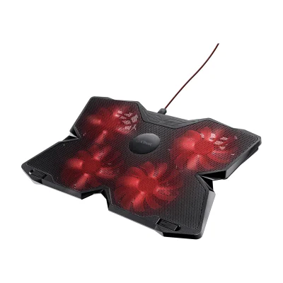 Trust GXT 278, 43.9 cm (17.3"), 4 pc(s), Black, Red, Fan fail, China