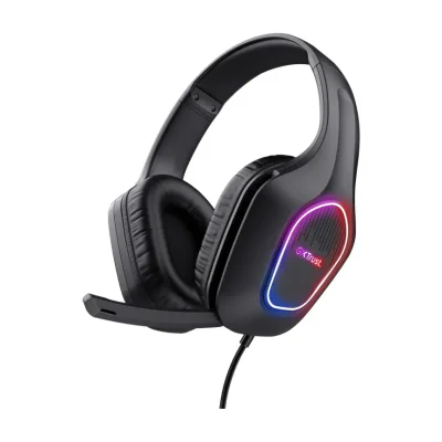 Trust GXT 416 ZIROX, Wired, Gaming, 20 - 20000 Hz, 290 g, Headset, Black
