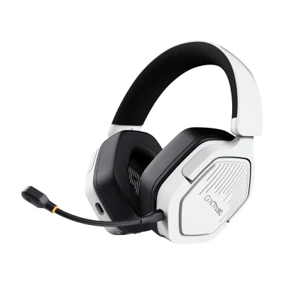 Trust GXT 493W Carus, Wired & Wireless, 20 - 20000 Hz, Gaming, 280 g, Headset, White