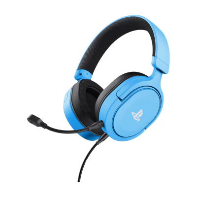Trust GXT 498B Forta, Wired, 20 - 20000 Hz, Gaming, 253 g, Headset, Blue
