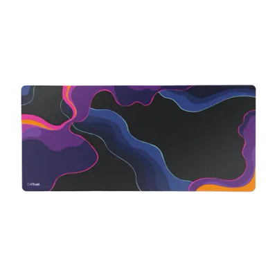 Trust GXT 759 XXL, Black, Blue, Pink, Violet, Image, Polyethylene terephthalate (PET), Non-slip base, Gaming mouse pad