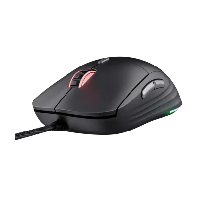 Trust GXT 925 REDEX II, Right-hand, Laser, USB Type-A, 10000 DPI, Black