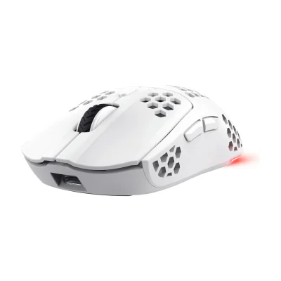 Trust GXT 929 Helox, Right-hand, Optical, RF Wireless, 4800 DPI, White