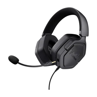 Trust GXT492 Carus, Wired, Gaming, 20 - 20000 Hz, 284 g, Headset, Black