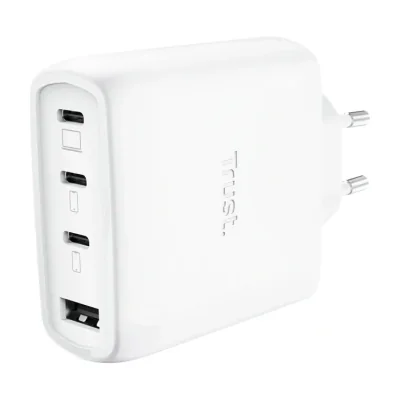 Trust Maxo 65W, Indoor, AC, 20 V, 2 m, White