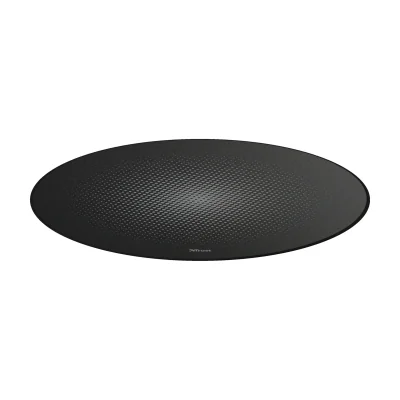 Trust Mika, Black, Monochromatic, Round, 117 cm, 4 mm, 1 pc(s)