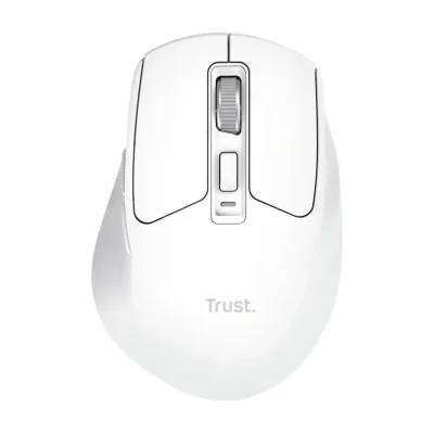 Trust Niven, Right-hand, RF Wireless + Bluetooth, 3200 DPI, White