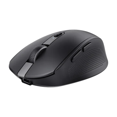 Trust Ozaa, Right-hand, Optical, RF Wireless + Bluetooth, 3200 DPI, Black