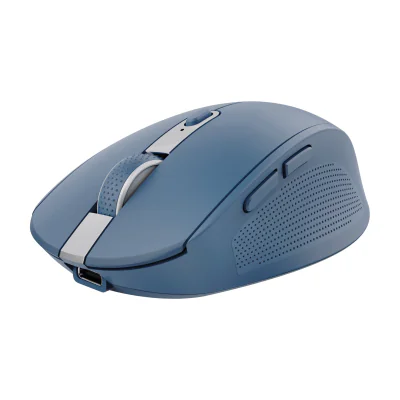 Trust Ozaa, Right-hand, Optical, RF Wireless + Bluetooth, 3200 DPI, Blue