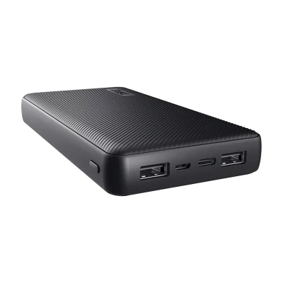 Trust Primo, 20000 mAh, Lithium-Ion (Li-Ion), 3.7 V, 15 W, Black