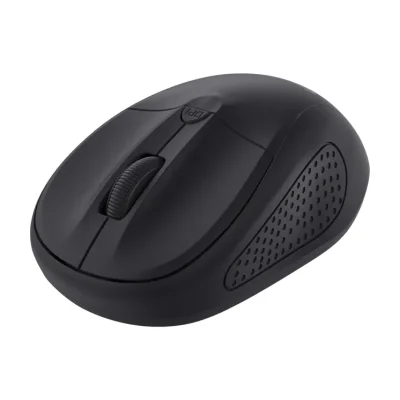 Trust Primo, Ambidextrous, Optical, RF Wireless, 1600 DPI, Black