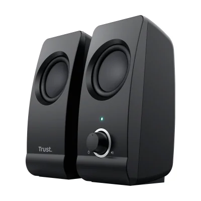 Trust Remo 2.0, 1-way, 2.0 channels, Wired, 8 W, Black