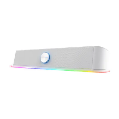 Trust RGB Illuminated Soundbar GXT 619W Thorne, 2.0 channels, 6 W, 12 W, 6 W, 10000 Ω, 4 Ω