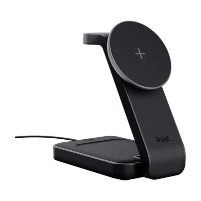 Trust Viro, USB, Wireless charging, Black