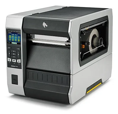 TT Printer ZT620; 6", 300 dpi, Euro and UK cord, Serial, USB, Gigabit Ethernet, Bluetooth 4.0, USB Host, Rewind, Color, ZPL