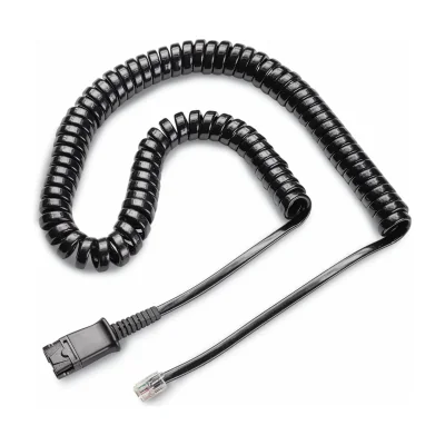 HP Poly U10P-S Cable, Cable, 67 g, Black