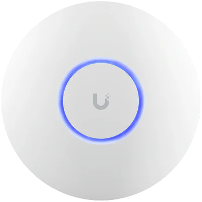 Ubiquiti U6+ access point.WiFi 6 model with throughput rate of 573.5 Mbps at 2.4 GHz and 2402 Mbps at 5 GHz.No POE injector.UI recommends U-POE-AF or POE switch "U6-PLUS"