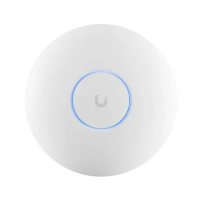 Ubiquiti U7-PRO-MAX WIFI 7 Access Point, Dimensiuni:  Ø206 x 46 mm, interfata: 1 x 2.5Gbe RJ45, POE+, viteza wireless: 2.4 GHz 688 Mbps, 5 GHz 8.6 Gbps, 6 GHz 5.7 Gbps, Suport tavan inclus, Standarde wireless: 802.11a/b/g/n/ac/ax/be (WiFi 6/6E, WiFi 