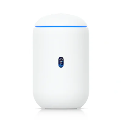 UBIQUITI UDR7 desktop 10G cloud GATEWAY, WIFI 7, POE SWITCH, microsd, White