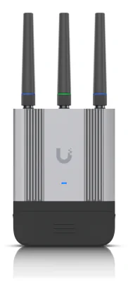 Ubiquiti UMR-Industrial. Router rețea celulară, Negru, Gri, Material carcasă: Aluminiu, Policarbonat (PC). Tip interfață Ethernet LAN: Gigabit Ethernet, Viteză transfer de date Ethernet LAN: 10,100,1000 Mbit/s. Standarde Wi-Fi: 802.11b, 802.11g, Wi-F