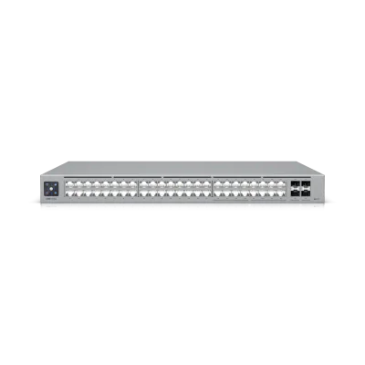 Ubiquiti Unifi Pro Max, Ethernet În-Band, (32) Porturi GbE RJ45, (16) Porturi 1/2,5 GbE RJ45, (4) Porturi 10G SFP+, 224 Gbps, sursa alimentare AC/DC, internă, 100W