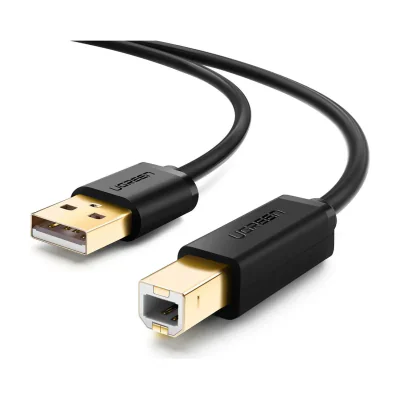 Ugreen 10350, 1.5 m, USB A, USB B, USB 2.0, Black