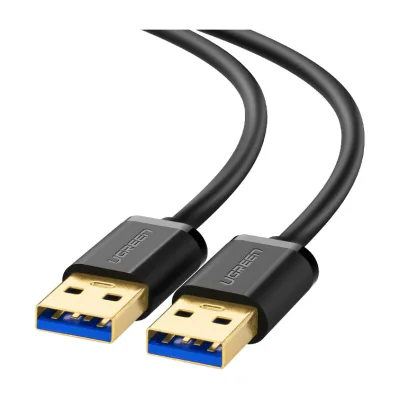 Ugreen 10370, 1 m, USB A, USB A, USB 3.2 Gen 1 (3.1 Gen 1), Black