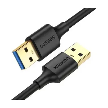 Ugreen 10371, 2 m, USB A, USB A, USB 3.2 Gen 1 (3.1 Gen 1), Black