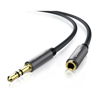 Ugreen 10595, 3.5mm, Male, 3.5mm, Female, 3 m, Black