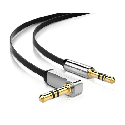 Ugreen 10597, 3.5mm, Male, 3.5mm, Male, 1 m, Black