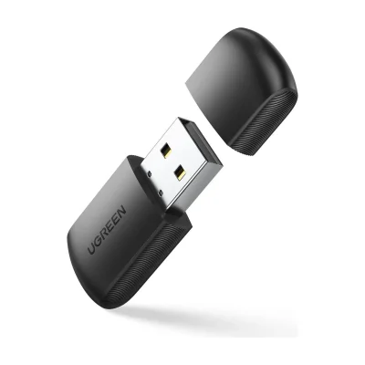 Ugreen 20204, Wireless, USB, WLAN, Black