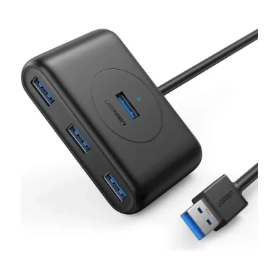 Ugreen 20290, USB 3.2 Gen 1 (3.1 Gen 1) Type-A, USB 3.2 Gen 1 (3.1 Gen 1) Type-A, 5000 Mbit/s, Black, 1 pc(s)
