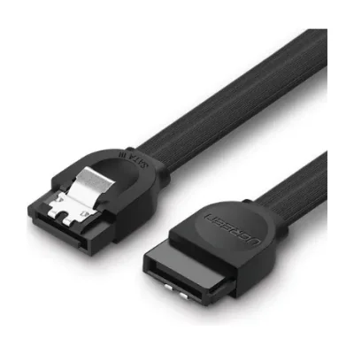 Ugreen 30796, 0.5 m, SATA III, Male/Male, Black, Straight, Straight