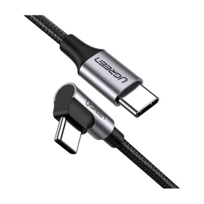 Ugreen 50123, 1 m, USB C, USB C, USB 2.0, 0.48 Gbit/s, Black, Silver