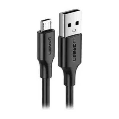 Ugreen 60138, 2 m, USB A, Micro-USB A, USB 2.0, 0.48 Gbit/s, Black
