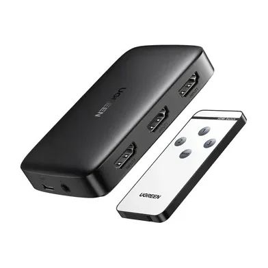 Ugreen 80125, HDMI, Black, 4K Ultra HD